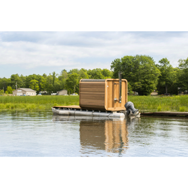 Dundalk LeisureCraft Clear Cedar Outdoor Luna Sauna