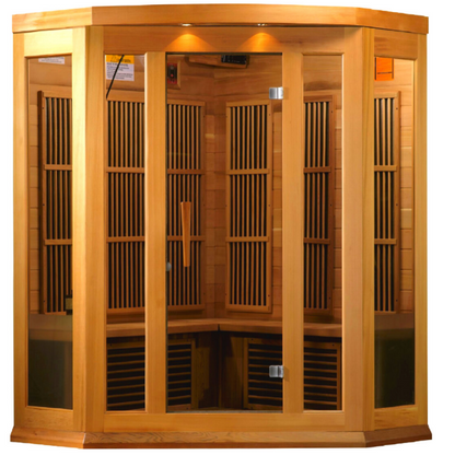 Maxxus Low EMF MX-K356-01 FAR Infrared Sauna - Canadian Red Cedar