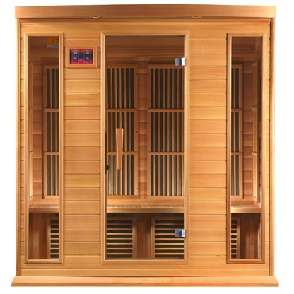 Maxxus Low EMF MX-K406-01 FAR Infrared Sauna - Canadian Red Cedar