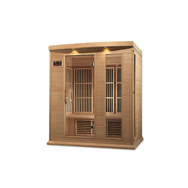 Maxxus Low EMF MX-K306-01  FAR Infrared Sauna - Canadian Hemlock