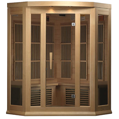 Maxxus Low EMF MX-K356-01 FAR Infrared Sauna - Canadian Hemlock