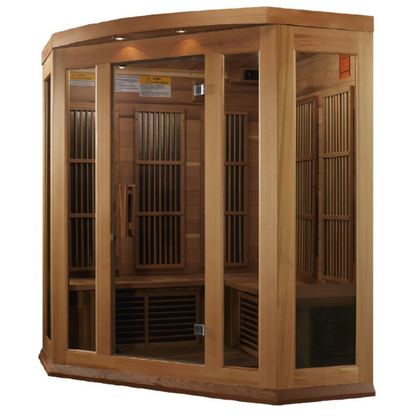 Maxxus Low EMF MX-K356-01 FAR Infrared Sauna - Canadian Red Cedar