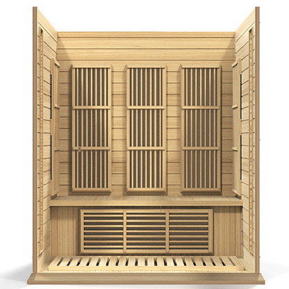 Maxxus Low EMF MX-K306-01  FAR Infrared Sauna - Canadian Hemlock