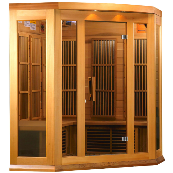 Maxxus Low EMF MX-K356-01 FAR Infrared Sauna - Canadian Red Cedar