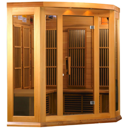 Maxxus Low EMF MX-K356-01 FAR Infrared Sauna - Canadian Red Cedar