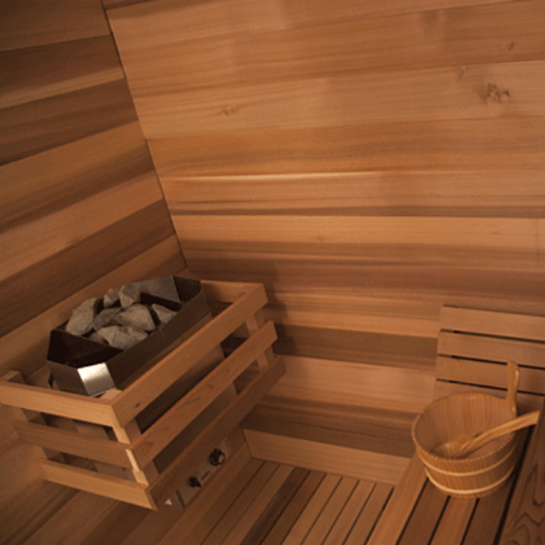 Dundalk LeisureCraft Clear Cedar Indoor Cabin Sauna