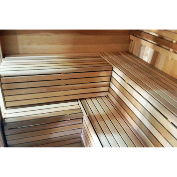 Dundalk LeisureCraft Clear Cedar Outdoor Luna Sauna