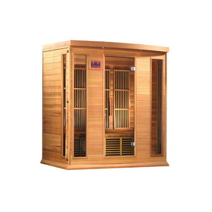 Golden Designs Maxxus Montilemar Edition 4 Person Near Zero EMF FAR Infrared Sauna