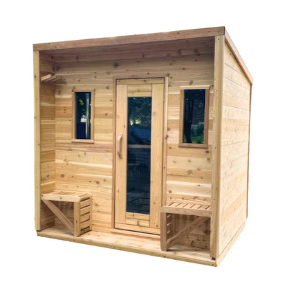 True North Canadian Made 5 Person Outdoor Traditional Cabin Sauna