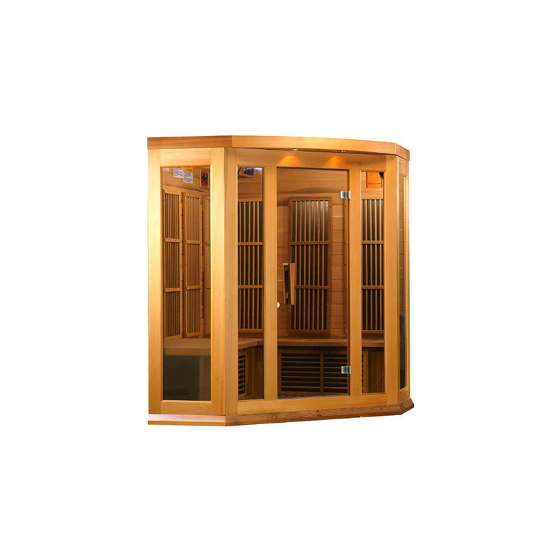 Maxxus Low EMF MX-K356-01 FAR Infrared Sauna - Canadian Red Cedar