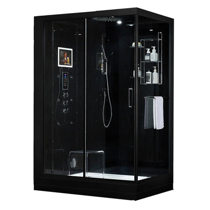 Maya Bath Anzio Platinum Freestanding Steam Shower