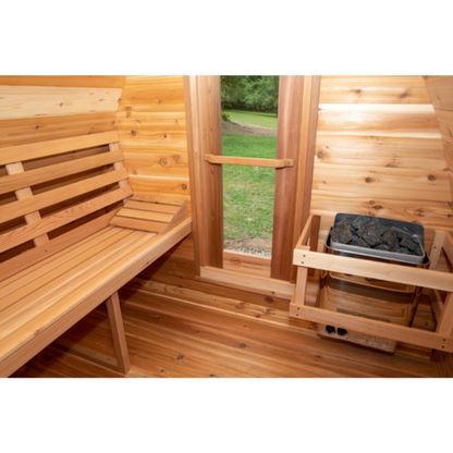 Dundalk LeisureCraft Clear Cedar Mini POD 3-4 Person Sauna