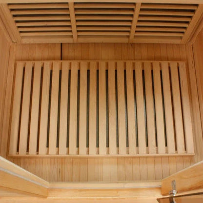 Maxxus Avignon Edition 3 Person Corner Near Zero EMF FAR Infrared Sauna - Canadian Red Cedar