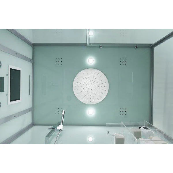 Maya Bath Anzio Platinum Freestanding Steam Shower