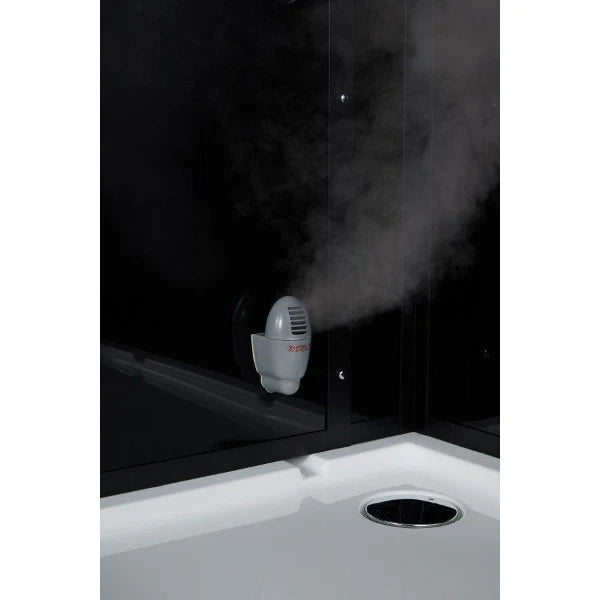 Maya Bath Lucca Platinum Freestanding Steam Shower