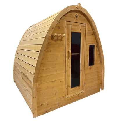 True North Canadian Made 4-8 Person Outdoor Traditional Large Pod Sauna