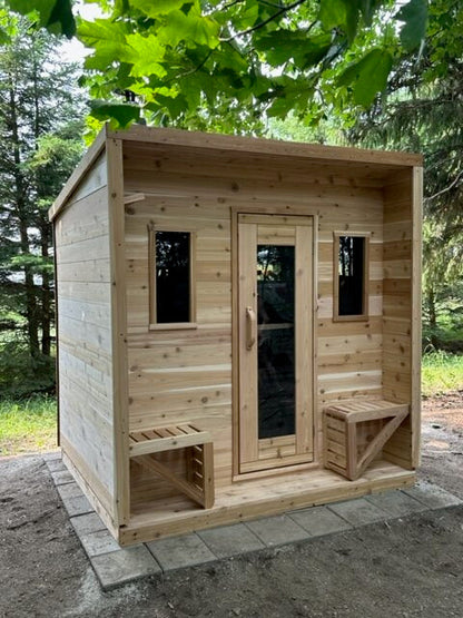 True North Canadian Made 5 Person Outdoor Traditional Cabin Sauna